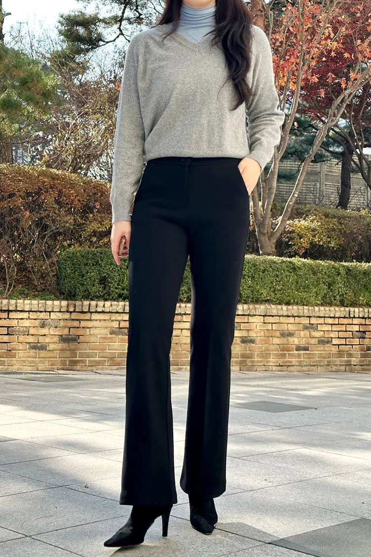 Fleece-Lined Mochi Slacks